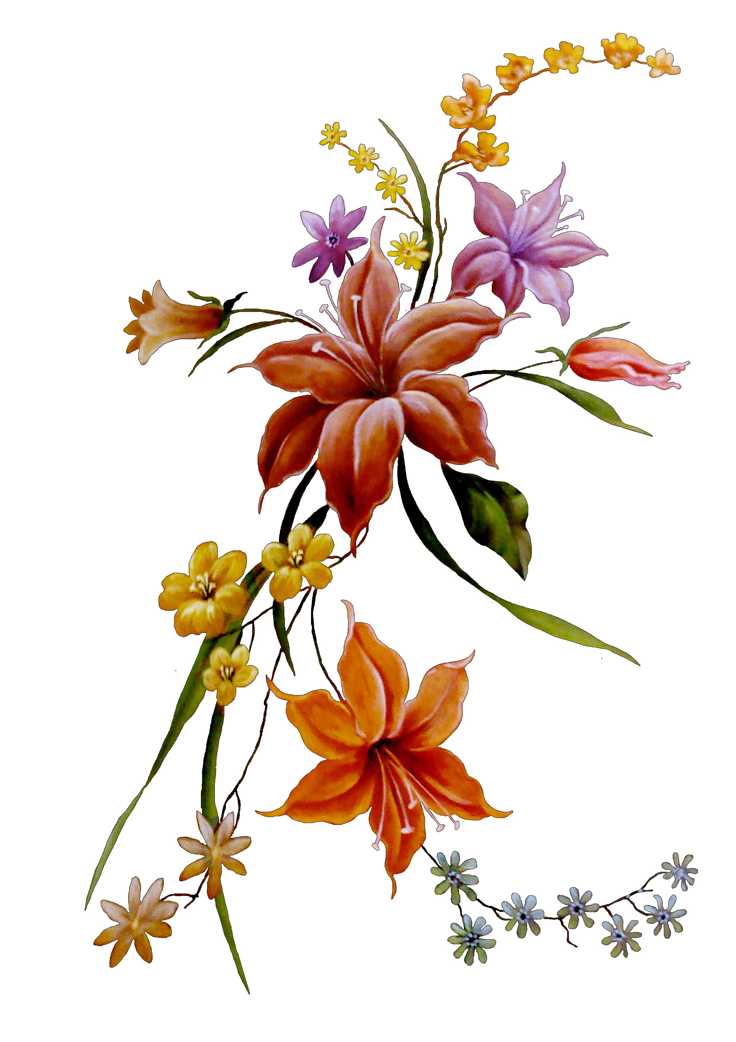 2480x3508 Jayesh Patel In Flower Art, Material