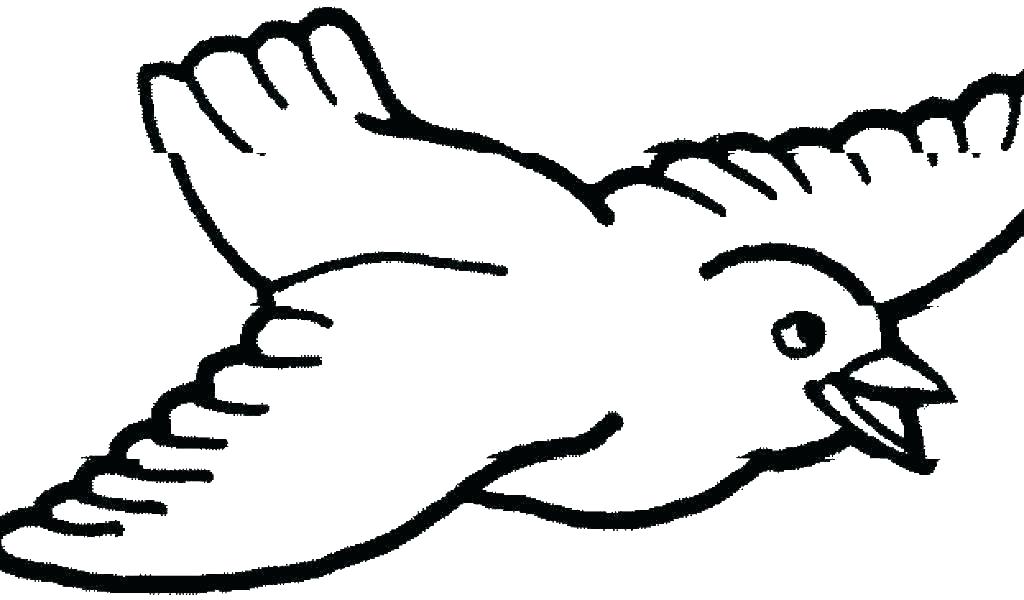 1024x600 Printable Coloring Pages Of Birds And Flowers