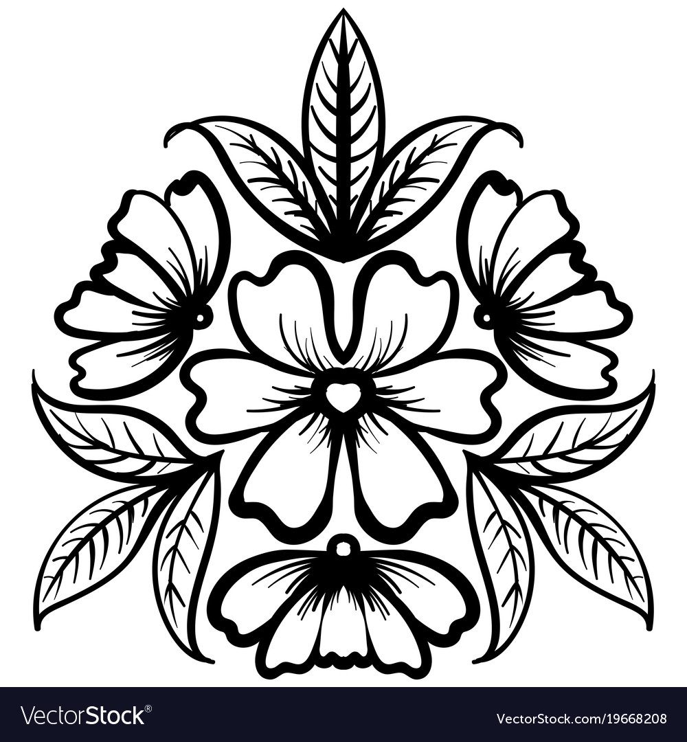 1000x1080 Huge Collection Of 'flower Images Drawing' Download More Than