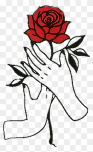 320x524 How To Draw Cross With A Rose