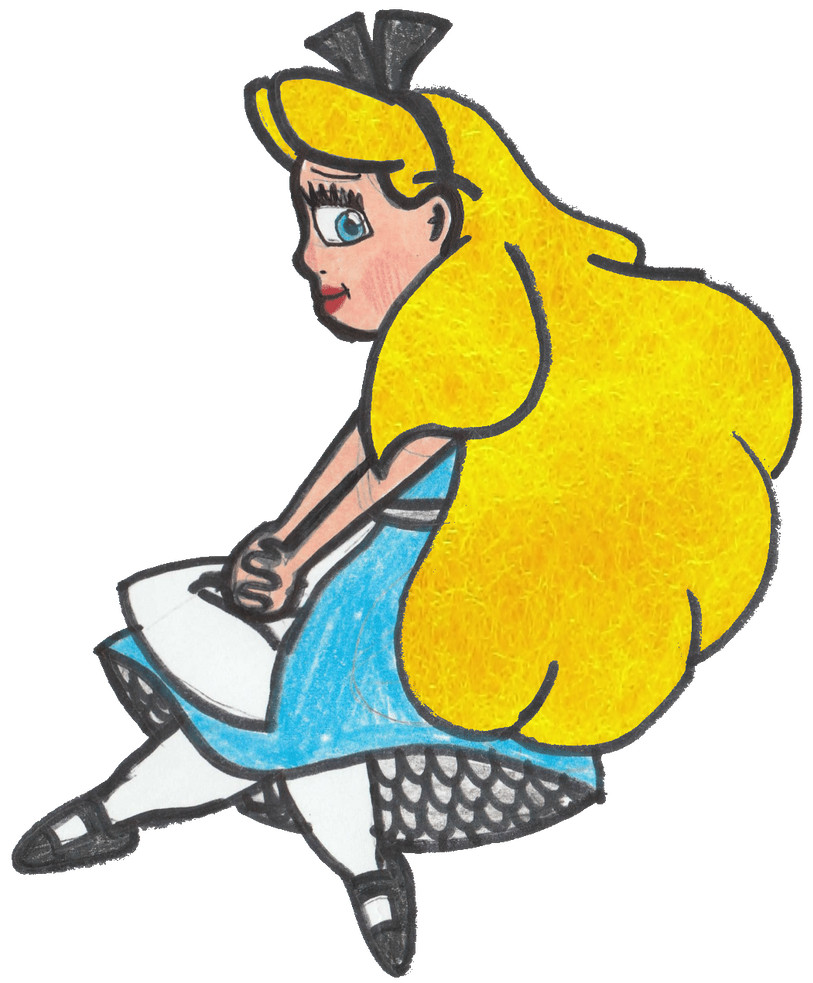 813x983 Flowing Hair A Golden'