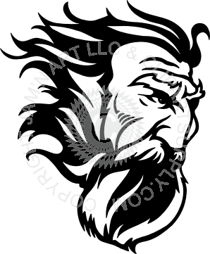 298x361 Wizard With Flowing Hair