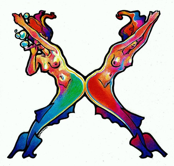 600x571 Flowing Water Drawings Fine Art America