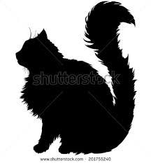 216x233 Image Result For Black Fluffy Cat Clip Art Tattoos Black Cat