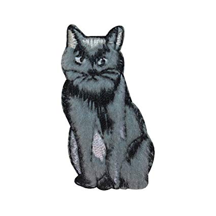 425x425 Fluffy Cat Patch Furry Kitten Kitty Pet