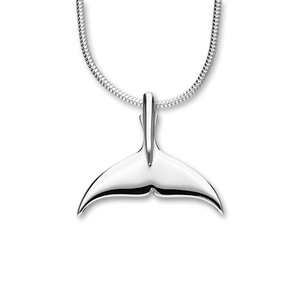 600x600 Bottlenose Dolphin Fluke Silver Pendant Fp Fluke Jewellery