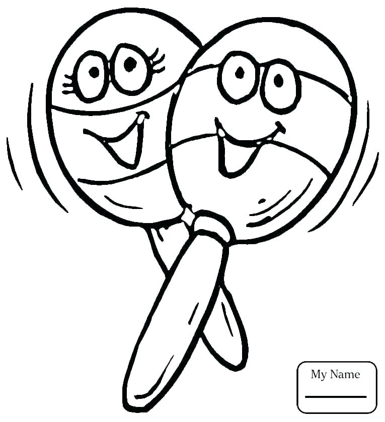 765x840 Flute Coloring