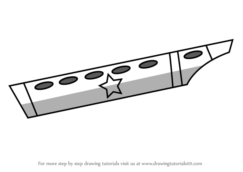 800x566 Learn How To Draw Flute Of Rocklympus From Grojband