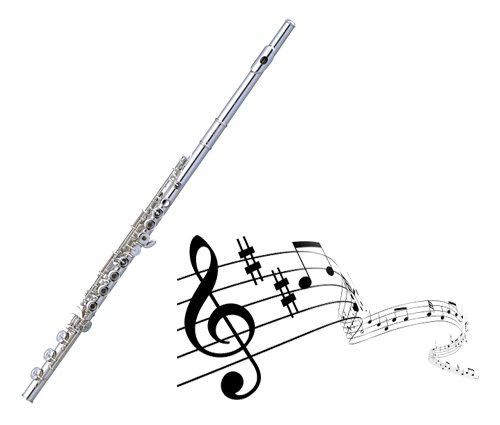 500x425 Collection Of Free Flute Drawing Classical Instrument Download