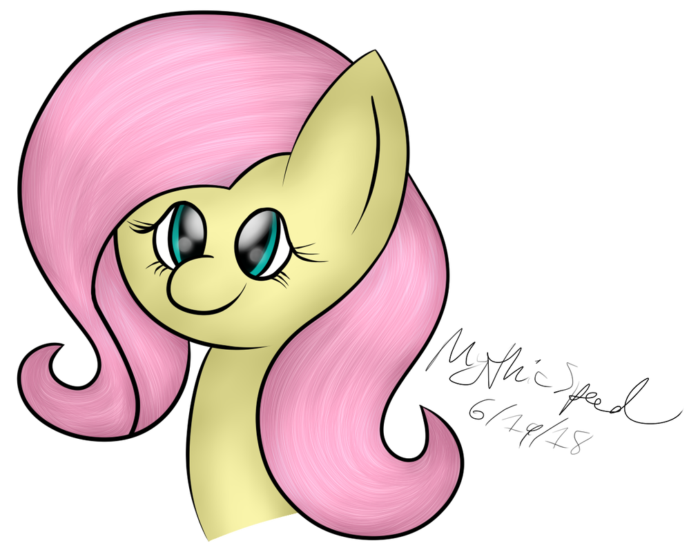 998x800 drawingsai fluttershy