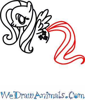 300x350 how to draw fluttershy