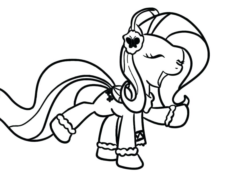 819x614 my little pony fluttershy coloring pages print coloring pages my