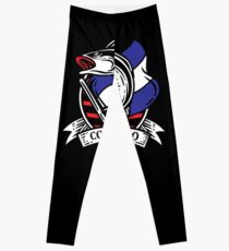 210x230 Fly Fishing Drawing Leggings Redbubble