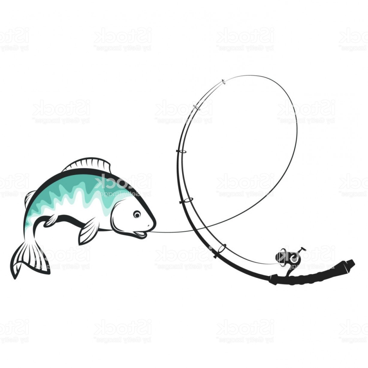 1228x1228 Fly Fishing Rods Vector Art Soidergi
