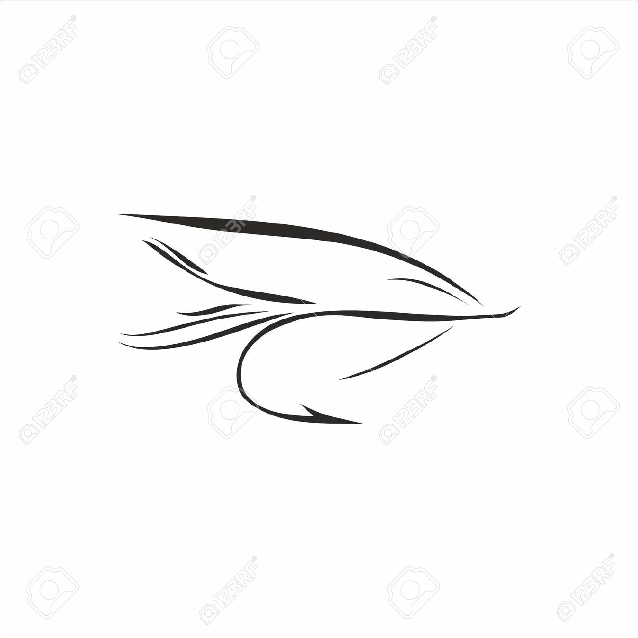 1300x1300 Fly Fishing Flies Clipart