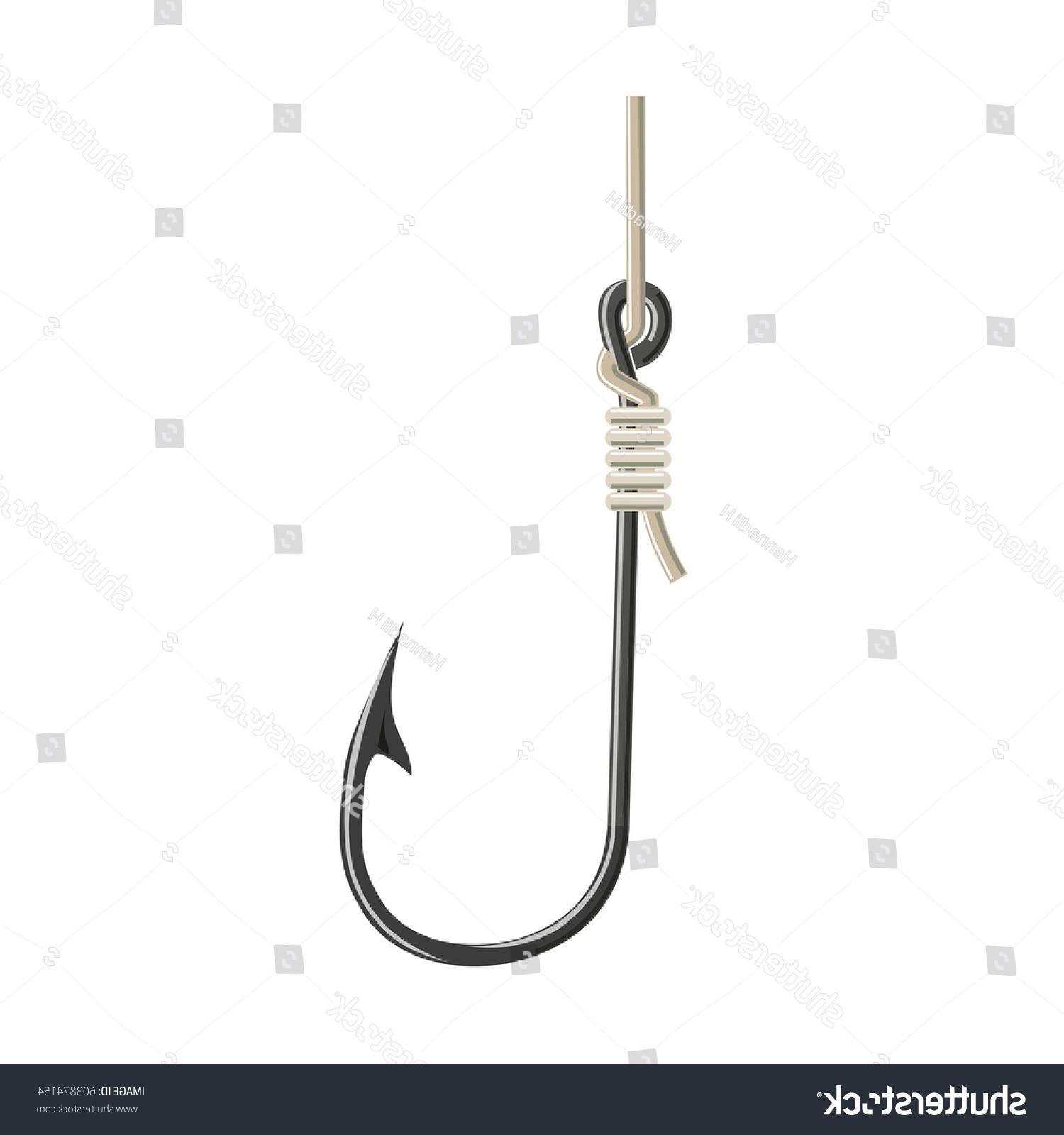 1500x1600 Hd Setting The Hook Fishing Vector Image Free Vector Art, Images