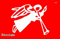 209x136 Flying Angel Silhouette Image And Vector Silhouette Pics