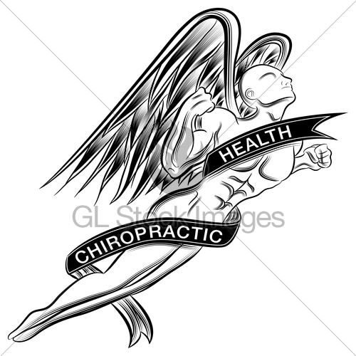 500x500 flying chiropractic angel gl stock images
