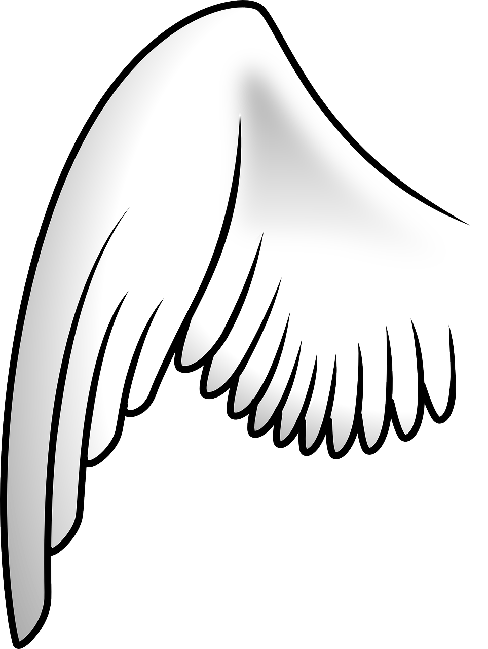 963x1280 Wing,bird,angel,flying,free Vector Graphics