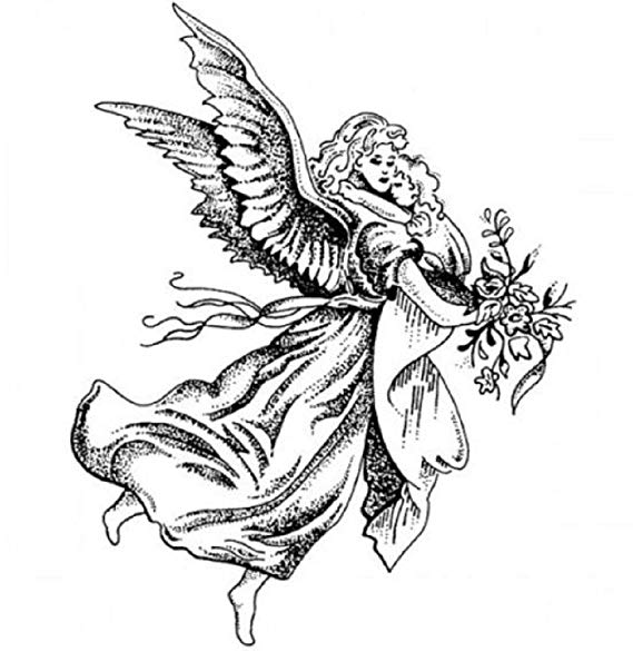 569x585 Shopforallyou Stamping Embossing Flying Angel