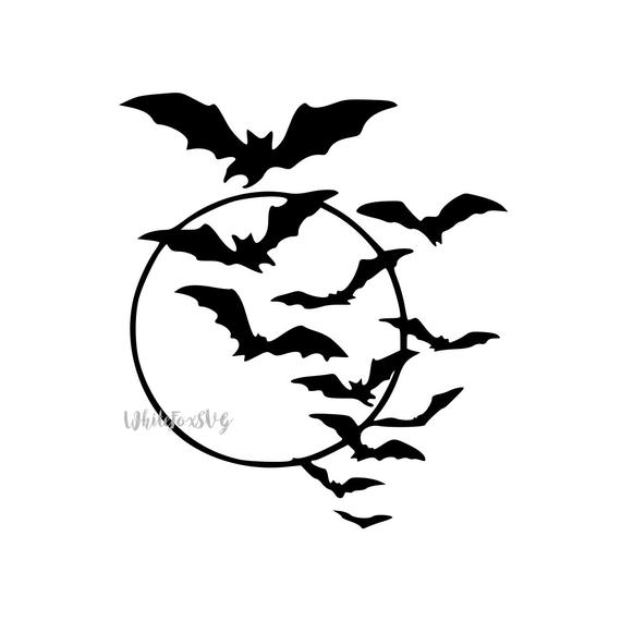 570x570 group of bats bats bat flying bats halloween etsy