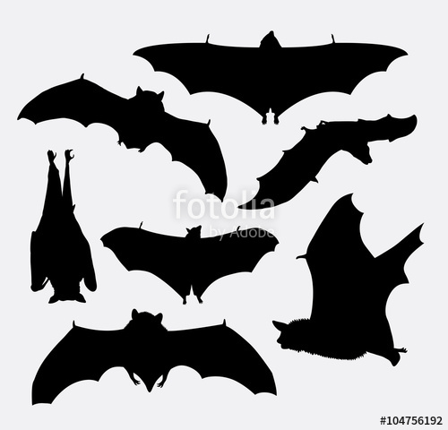 500x480 Bat Flying Animal Silhouette Good Use For Symbol, Logo, Web Icon