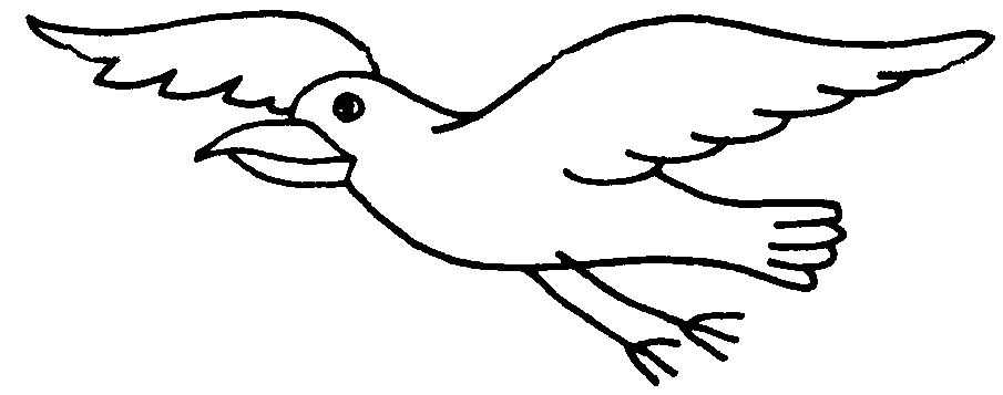 905x357 Flying Bird Clipart Black And White