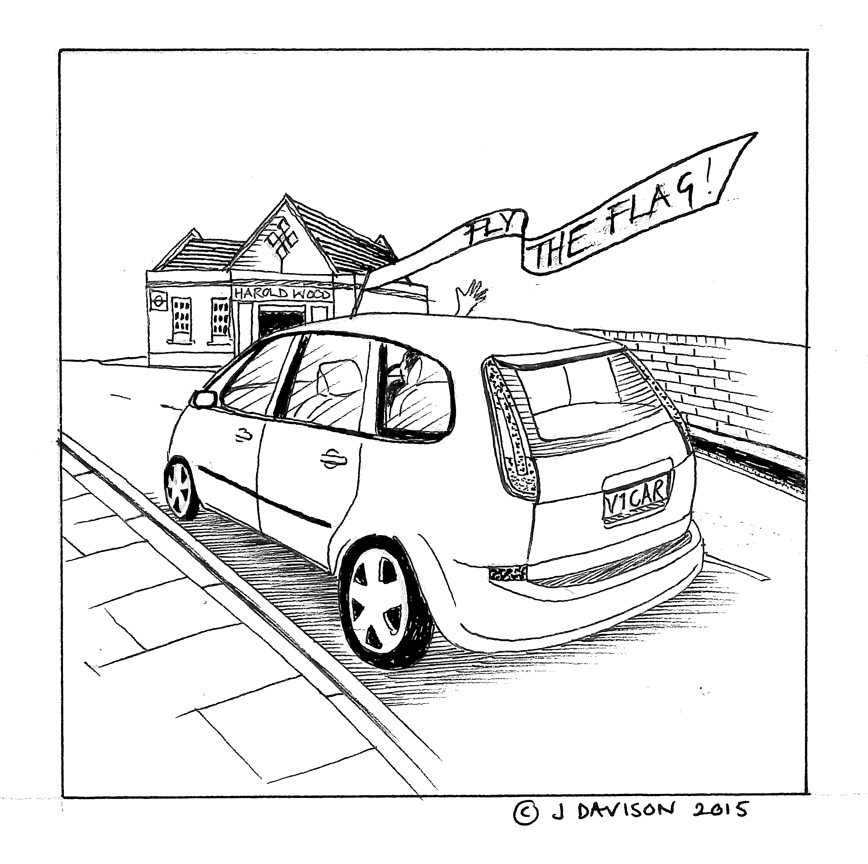 2798x2787 st peter's harold wood flying the flag