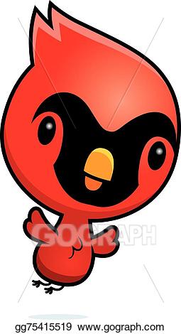 255x470 Cardinal Flying Clipart