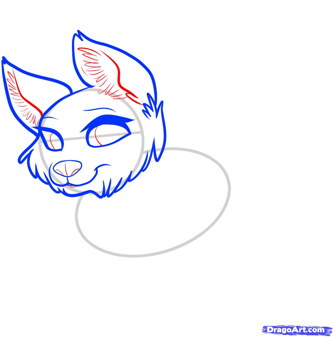 1111x1122 Draw A Flying Wolf, Flying Wolf, Step