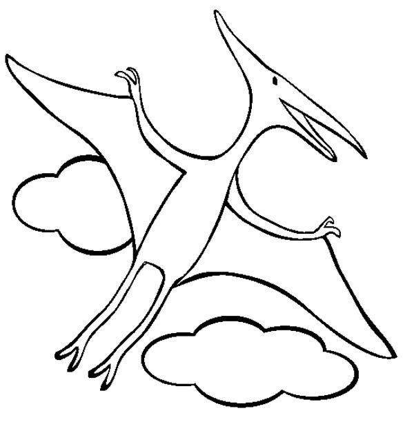 600x612 Dinosaurs Pterodactyl