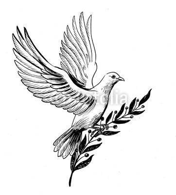 362x400 White Flying Dove With An Olive Branch Buy Photos Ap Images
