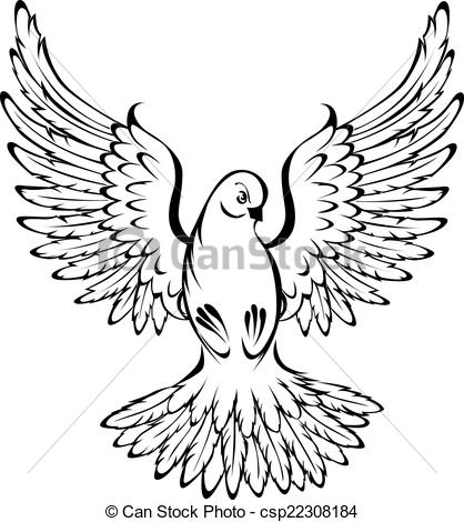418x470 Dove Clipart Flight Drawing