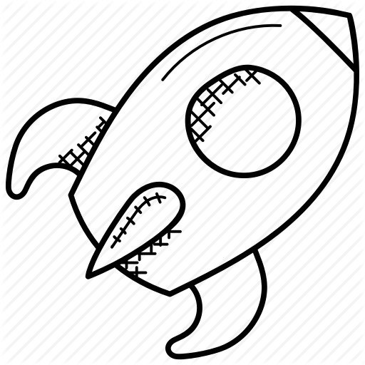 512x512 Missile Drawing Flying Huge Freebie! Download For Powerpoint