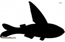 209x136 Flying Fish Vector Silhouette Silhouette Pics