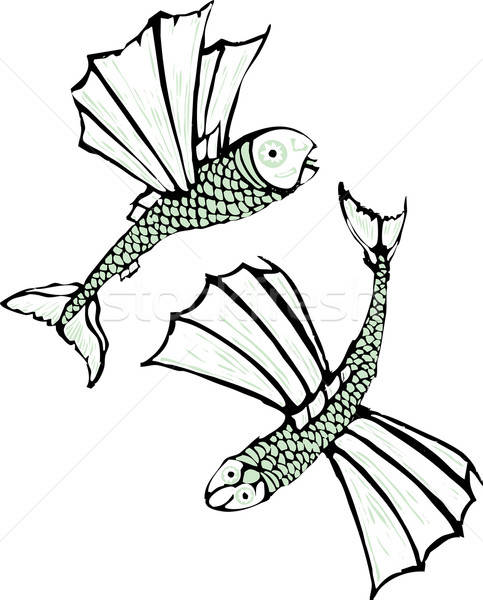 483x600 Flying Fish Stock Vectors, Illustrations And Cliparts Stockfresh