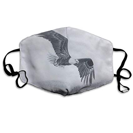 425x425 Unisex Fashion Mask Eagle Drawings New Flying Eagle