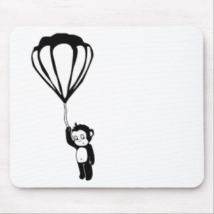 307x307 The Flying Monkey Mouse Pads Zazzle