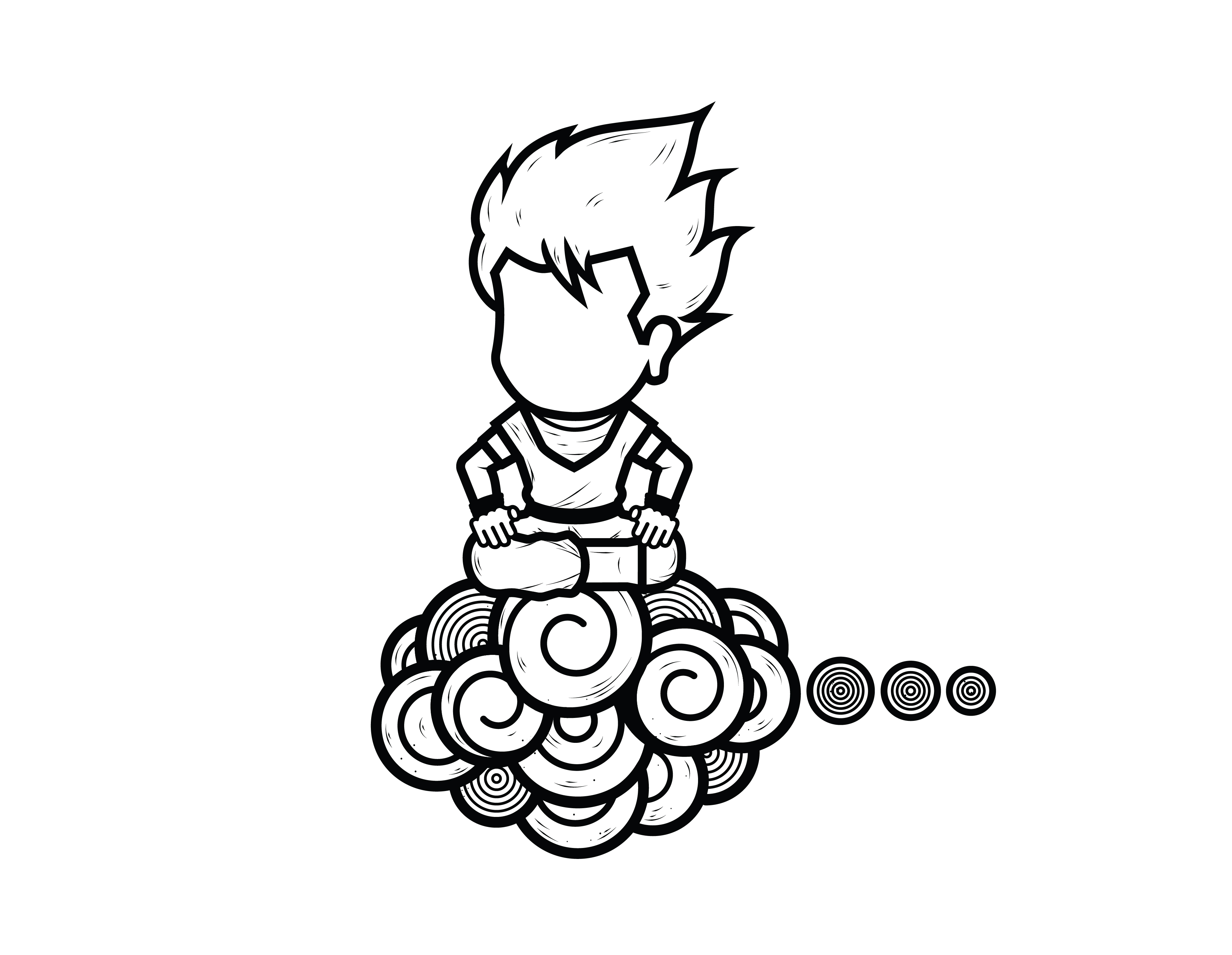 3807x2953 The Flying Nimbus The Monkey King Steemit