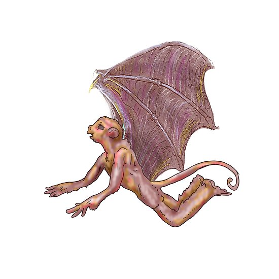 550x550 Rebob Winged Flying Monkey Blue Napa Valley County Crytpid