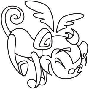 300x300 Flying Monkey Urban Threads Unique And Awesome Embroidery Designs