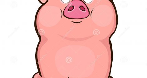 471x250 How To Draw Cute Pig Guinea Easy Flying Picture Ice Cream Little