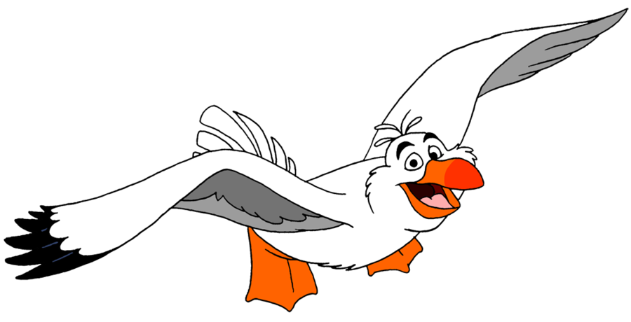 900x460 Flying Seagulls Clipart Kid