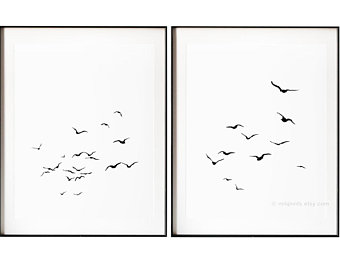 340x270 Bird Ink Drawings Etsy