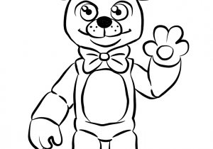300x210 five nights at freddys coloring book