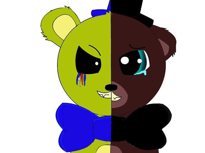 800x600 Freddy V S Golden Freddy