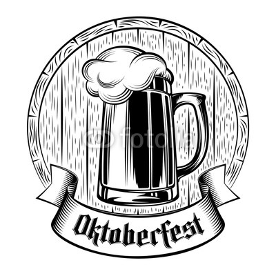 400x400 glass of beer with craft foam lager ale on the background