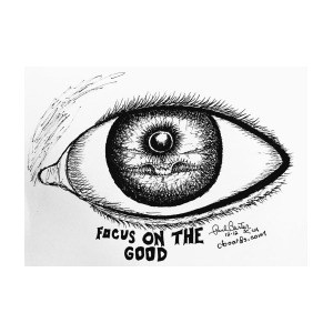 300x300 Focus On The Good Drawing