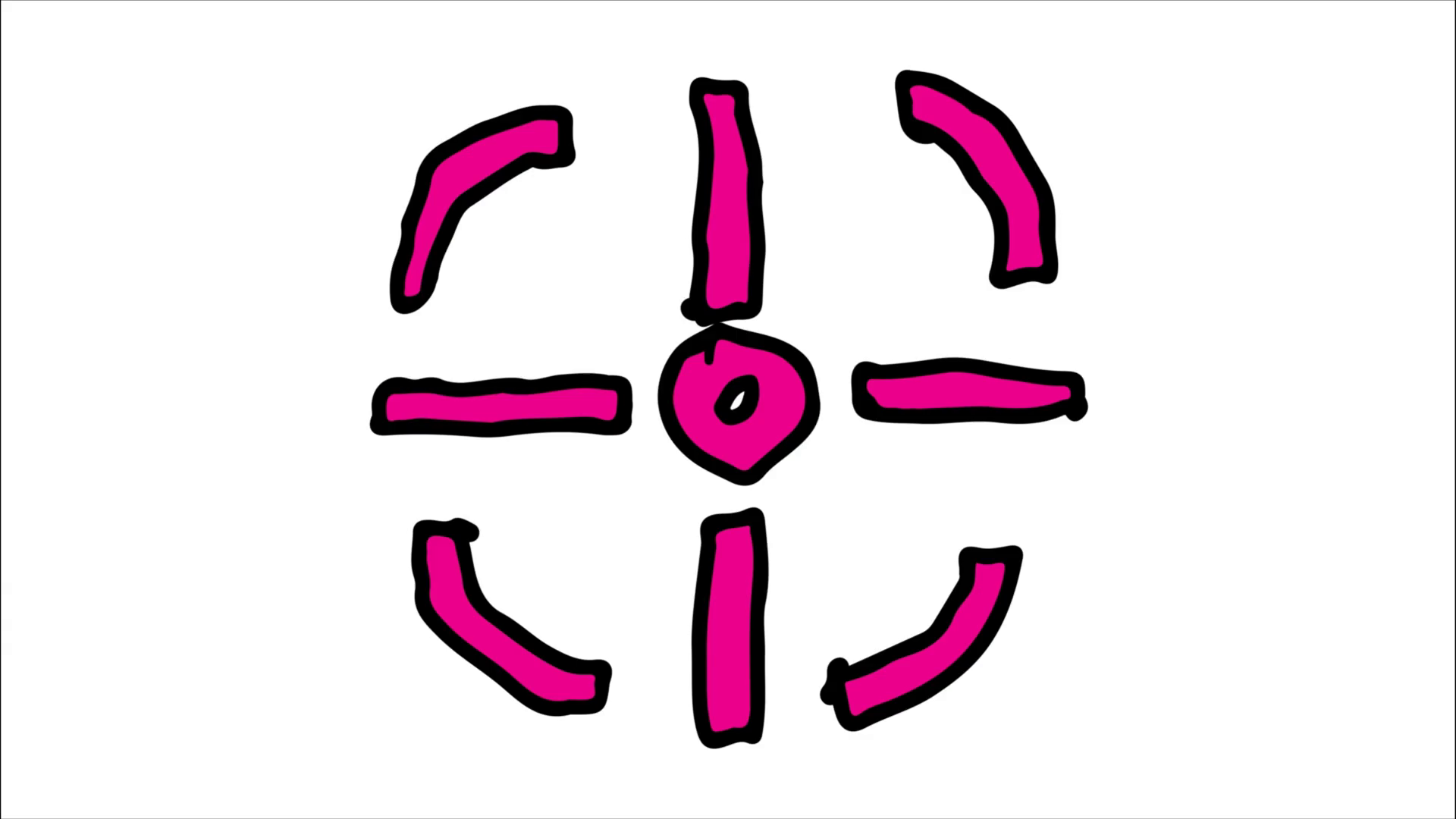 1920x1080 Kids Drawing White Screen With Theme Of Gun Focus Motion