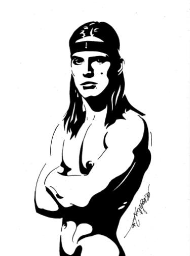375x507 Joe Dallesandro Drawing